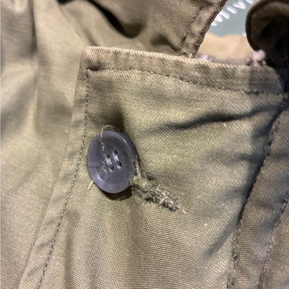 Vintage Olive Green Military Field Jacket - Picture 9 of 9